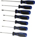 Schraubendreher-Satz, 7-tlg, Schlitz, PH