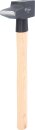 Schlosserhammer mit Hickory-Stiel, 800 g, franz&ouml;sische Form