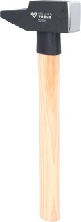 Schlosserhammer mit Hickory-Stiel, 1000 g, französische Form