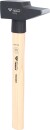 Schlosserhammer mit Hickory-Stiel, 1000 g, franz&ouml;sische Form