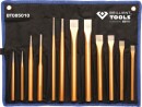 Meißel und Durchtreiber-Satz, 12-tlg
