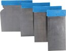 Japanspachtel-Satz, Metall, 4-tlg