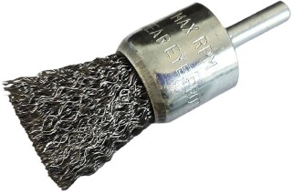 Pinselkopfbürste, Ø 25 mm mit 6 mm Aufnahme