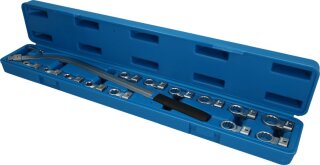 Keilriemen und Spannrollen-Schlüssel-Satz, 15-tlg