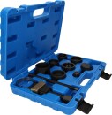 L&auml;ngslenkerbuchsen-Werkzeug-Satz, f&uuml;r Hinterachse BMW, 10-tlg