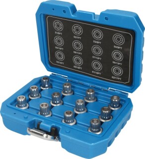 Felgenschloss-Sortiment für VW, 12-tlg