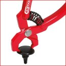 Niet-Lösezange, rot, abgewinkelt, 100mm