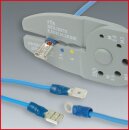 Multifunktions-Crimpzange f&uuml;r isolierte und unisolierte Kabelschuhe, 220mm