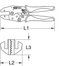 Crimpzange f&uuml;r Aderendh&uuml;lsen &Oslash;  6-16mm&sup2;