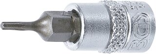Bit-Einsatz | Antrieb Innenvierkant 6,3 mm (1/4") | T-Profil (für Torx) T7
