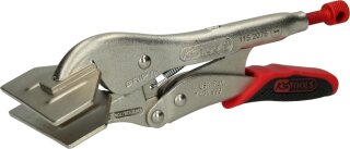 Breitmaul-Flachbacken-Gripzange mit Easy-Release, 205mm