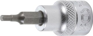 Bit-Einsatz | Antrieb Innenvierkant 10 mm (3/8") | Innensechskant 3 mm