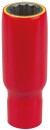 3/8" Stecknuss mit Schutzisolierung, lang, 11 mm