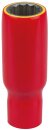 3/8" Stecknuss mit Schutzisolierung, lang, 14 mm