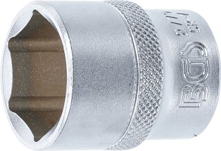 Steckschlüssel-Einsatz Sechskant | Antrieb Innenvierkant 12,5 mm (1/2") | SW 15/16"