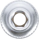 Steckschl&uuml;ssel-Einsatz Sechskant | Antrieb Innenvierkant 12,5 mm (1/2") | SW 8 mm