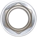 Steckschl&uuml;ssel-Einsatz Sechskant | Antrieb Innenvierkant 12,5 mm (1/2") | SW 16 mm