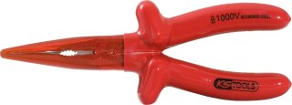 1000V Flachrundzange beschichteter Arbeitskopf 200mm