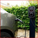 efuturo Stands&auml;ule f&uuml;r eine Wallbox, grau