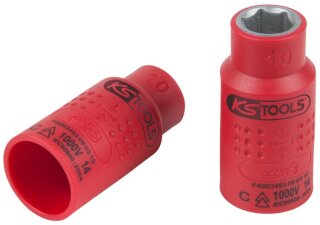 3/8" Isolierte Stecknuss, 7mm