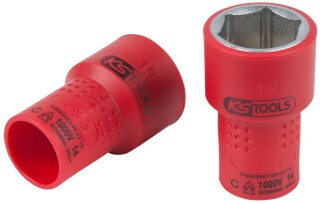 3/8" Isolierte Stecknuss, 17mm