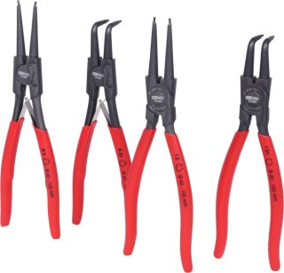 Sicherungszangen-Satz, 40-100 mm, 4-tlg