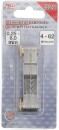 Doppel-Gewindeschablone, 52 Blatt | metrisch 0,25 - 6,0 mm, Whitworth 4G - 62G