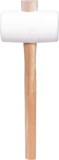 Gummihammer weiss, 735g