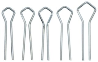 Satz Bügeleinsätze für Einzieher für Scheibenkeder