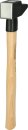 Schlosserhammer, Hickory-Stiel, franz&ouml;sische Form, 500g