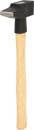 Schlosserhammer, Hickory-Stiel, franz&ouml;sische Form, 400g