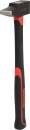 Schlosserhammer, Fiberglasstiel, franz&ouml;sische Form, 400g