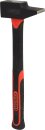 Schlosserhammer, Fiberglasstiel, franz&ouml;sische Form, 1000g