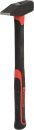 Schlosserhammer mit Fiberglasstiel, 500g