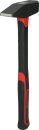 Schlosserhammer mit Fiberglasstiel, 600g