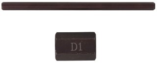 Ausdrehmutter inkl. Stift Größe 1