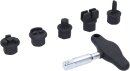 3/8" &Ouml;ldienst-Spezialprofil-Satz f&uuml;r Kunststoff-&Ouml;lablassschrauben, 6-tlg