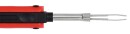 Entriegelungswerkzeug f&uuml;r Flachstecker/Flachsteckh&uuml;lsen 2,8 mm,  4,8 mm, 5,8 mm, 6,3 mm (AMP Tyco JPT, AMP Tyco SPT, AMP Tyco, TAB, Delphi HVF2, GHW DFK, GHW MDK 3)