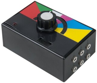 Verstärkerbox mit Farbwahlschalter