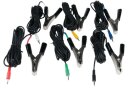 Kabelklemmen farbcodiert, 6-tlg