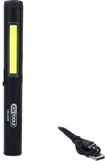LED COB Stripe Inspektionslampe 350 Lumen mit UV-Spot LED und Laserpointer