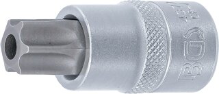 Bit-Einsatz | Antrieb Innenvierkant 12,5 mm (1/2") | T-Profil (für Torx) mit Bohrung T70