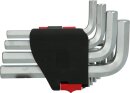 Innensechskant-Winkelstiftschl&uuml;ssel-Satz, im Klapphalter,14-tlg1,5-19mm