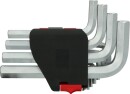 Innensechskant-Winkelstiftschl&uuml;ssel-Satz, im Klapphalter,14-tlg1/16"-3/4"