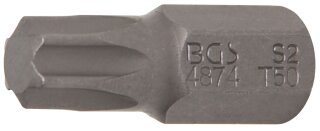 Bit | Länge 30 mm | Antrieb Außensechskant 10 mm (3/8") | T-Profil (für Torx) T50