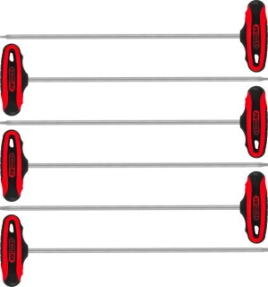 T-Griff-Torx-Winkelstiftschlüssel-Satz, 6-tlg