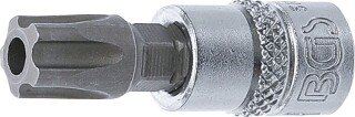 Bit-Einsatz | Antrieb Innenvierkant 6,3 mm (1/4") | TS-Profil (für Torx Plus) mit Bohrung TS50