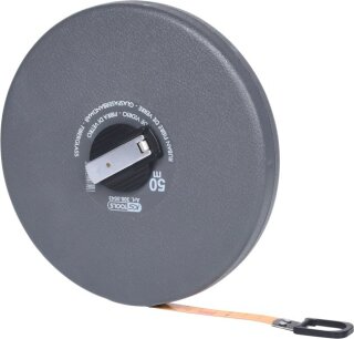 Kapselbandmaß mit Kunststoffband, 50m