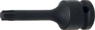 Kraft-Bit-Einsatz | Länge 75 mm | Antrieb Innenvierkant 12,5 mm (1/2") | T-Profil (für Torx) T50