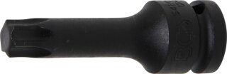 Kraft-Bit-Einsatz | Länge 75 mm | Antrieb Innenvierkant 12,5 mm (1/2") | T-Profil (für Torx) T60